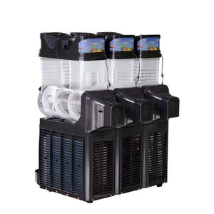 Commerciale completamente automatico in acciaio inox produttori di ghiaccio fiocco di neve macchine per lo Yogurt freddo latte acqua frutta snack 220V usato nuovo - Product Image 6