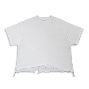 Camiseta de Corte Cuadrado con Lavado Vintage para Hombre, con Logotipo Personalizado |   Camiseta de Alta Calidad, 220g, Algodón Grueso, Estilo Urbano, Estampada y Desgastada - Product Image 4