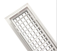 Grille de retour d'air murale pour climatisation, grille de conduit en plastique