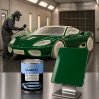 Peinture de finition automobile acrylique à base de solvant 1K 2K pour la peinture automobile, application au pistolet en garage