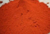 Poudre d'oxyde rouge à dispersion fine Pigments rouges Colorant Fe2O3 pour pigment de revêtement pour cylindre de poudre de couleur Holi
