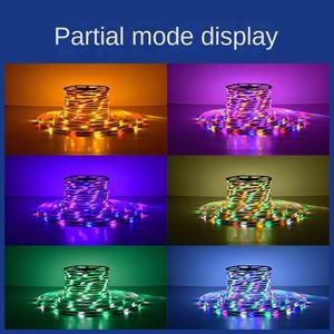 YAKI esterno impermeabile <span class=keywords><strong>Neon</strong></span> LED luce morbida striscia <span class=keywords><strong>colorata</strong></span> lanterna tendone acqua corrente <span class=keywords><strong>lampada</strong></span> IP65 paesaggio segno di applicazione - Product Image 3