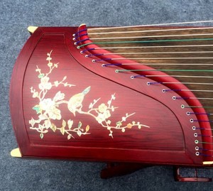 Caja tradicional grabada <span class=keywords><strong>de</strong></span> Guzheng, <span class=keywords><strong>instrumentos</strong></span> <span class=keywords><strong>musicales</strong></span> chinos <span class=keywords><strong>antiguos</strong></span>, <span class=keywords><strong>de</strong></span> 21 cuerdas - Product Image 4
