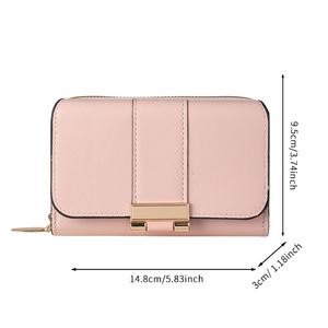 Borsa Clutch Resistente all'Ingrosso, <span class=keywords><strong>Portafoglio</strong></span> di Lusso da Donna, Porta Carte, Nuovo <span class=keywords><strong>Portafoglio</strong></span> Piccolo per Donne - Product Image 5