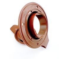 CHINABEES Couvercle de mangeoire d'abeille en plastique Support de boîte de ruche Support Support d'apiculteur Fournitures d'apiculture Accessoire Abeille