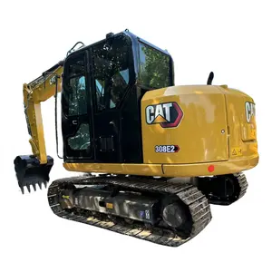 Used Original CAT 308E2 Excavator 8 Ton Caterpillar 2019 Year Second-hand Mini Digger Cheap Price Cat 308 308E In Stock