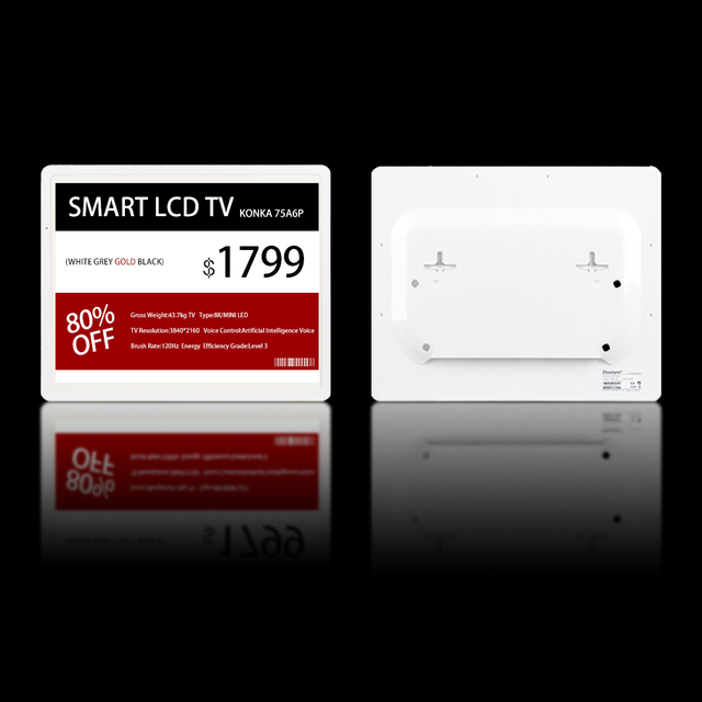 Oem Digital Price Big E-Ink Color Display 12'' Inch Large Esl Wifi Electronic Shelf Labels System for Supermarket