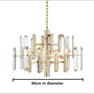 Offre Spéciale suspendues salon nordique suspendus asfour led lustre en cristal lumières - Product Image 5