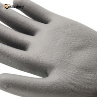 Gants de travail industriels Yokiisafety en toile, style conduite, pour hommes, avec logo, en PU, fabriqués en Chine, pour l'électricité