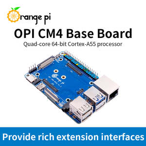 บอร์ดพื้นฐาน <span class=keywords><strong>Orange</strong></span> <span class=keywords><strong>Pi</strong></span> CM4 พร้อมช่อง M.2 M-KEY ชิปประมวลผล Rockchip คอมพิวเตอร์บอร์ดเดี่ยวสำหรับการพัฒนา ใช้งานร่วมกับ Raspberry <span class=keywords><strong>Pi</strong></span> CM4 <span class=keywords><strong>I2C</strong></span> ได้ - Product Image 4
