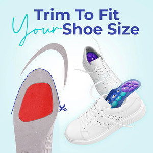 Solette Comfort con Terapia Magnetica per Sport e Tempo Libero, Promuovono la Circolazione Sanguigna, Assorbimento degli Urti, Supporto dell'Arco Plantare, Traspiranti - Product Image 5