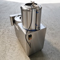 Aardappel schilmachine, aardappel schil- en snijmachine, aardappel was-, schil- en snijmachine, aardappel snijmachine