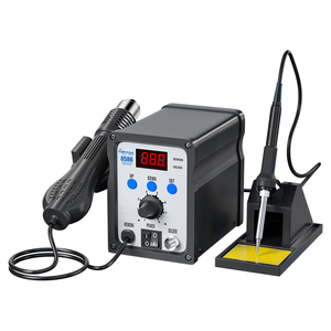 Trạm hàn sửa chữa Chuera 8586 750W OEM, điều chỉnh nhiệt độ và lưu lượng khí, tự động ngủ, dành cho sửa chữa điện thoại di động - Product Image 1