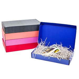 Bán Sỉ Logo Tùy Chỉnh Hộp Sang Trọng Hộp Đóng Gói Thư Gợn Sóng Hộp Đựng Quần Áo Vận Chuyển Bao Bì - Product Image 3