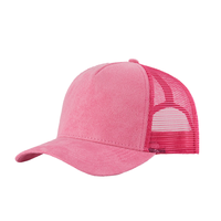 Casquettes de baseball trucker en maille 5 panneaux de haute qualité, style vintage, avec logo personnalisé, sportives, urbaines, formelles, unisexe, en polyester/coton, quatre modèles