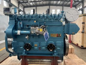 Moteur marin 6 cylindres 1102 ch 1000 tr/min avec boîte de vitesses, moteur de bateau XCW6200ZC-10 - Product Image 3
