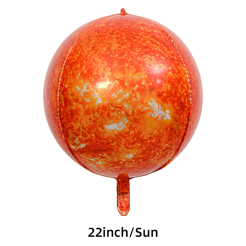 Soleil orange