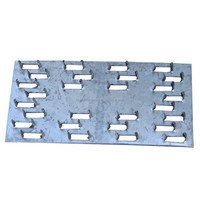 Placa de Conexión de Acero Galvanizado de Doble Clavija, Tamaño Personalizado, Anticorrosión, para Madera, Moderna, Certificada ISO 9001