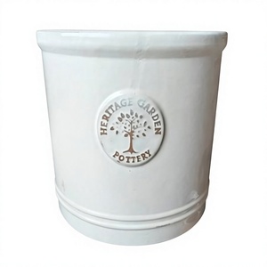 [Jason] Wholesale Tall Black <b>square</b> Planters - Outdoor Glazed <b>Pots</b> - Ceramic Flower <b>Pots</b> - Vietnam Pottery Manufacturers - Product Image 1