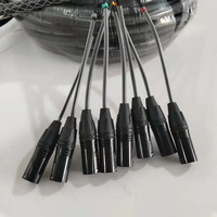 Câbles audio pour éclairage de scène, directement de l'usine ; Câbles XLR Cannon multicanaux 8 et 16 voies pour systèmes de sonorisation ; Multiconducteurs