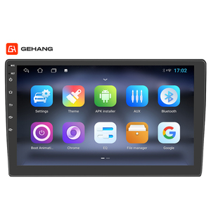 Phổ 7 9 10 inch duy nhất hệ thống âm thanh Màn hình cảm ứng 1 DIN đa phương tiện Android 12 GPS navigation Stereo DVD player Xe đài phát thanh - Product Image 1