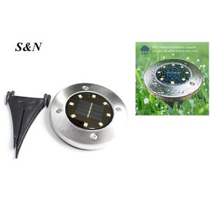 S&N Solar Garden <b>Light</b> 12 <b>Led</b> Waterproof Outdoor Lawn Lamp For Patio Pathway - Product Image 1