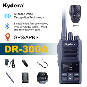 Radio bidirectionnelle DMR DR-300A 10W haute puissance AES256 GMRS avec étanchéité IP54 et communication de groupe sur 0-20KM - Product Image 1