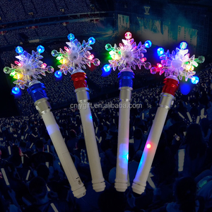 Led tái sử dụng GLOW <span class=keywords><strong>STICK</strong></span> ánh Sáng Cây Đũa Phép bên Nhà cung cấp đạo cụ Xoay Led bông tuyết dính với âm nhạc cho buổi hòa nhạc bên tổ chức sự kiện trẻ em - Product Image 4