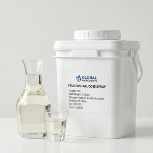 Sirop de maïs à haute teneur en fructose HFBIO, prix d'usine, sans intermédiaire, qualité alimentaire F42, HALAL, FSSC22000, vente en gros en vrac, valable 12 mois - Product Image 1