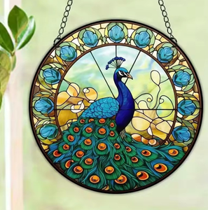 家庭と庭のためのカラフルな窓装飾天然生クリスタル装飾とサンキャッチャー - Product Image 2