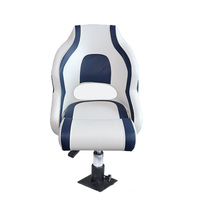 Chaise de yacht en cuir souple et confortable à haute élasticité, équipement marin de haute qualité, installation facile, accessoire de bateau