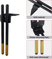 Patas de Sofá de Hierro Negro Estilo Tradicional 2025, Resistentes, con Tornillos, para Muebles de Cocina, Sala de Estar, Comedor, Hotel y Dormitorio