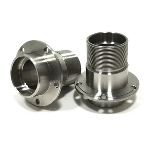 Piezas de torneado cnc de acero inoxidable y aluminio personalizadas de precisión, piezas pequeñas de Metal, servicio de torneado Cnc para prototipo de mecanizado