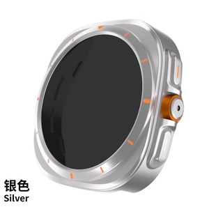 Étui de protection tout-en-un en verre trempé <span class=keywords><strong>anti</strong></span>-<span class=keywords><strong>espion</strong></span> Tschick pour <span class=keywords><strong>Samsung</strong></span> Watch 6 7 40mm 44mm et Ultra 47mm avec bracelet intégré - Product Image 4