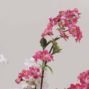 Décoration florale réaliste en plastique Guanshan Cherry Blossom pour mariage, salon, œuvre d'art, fleurs artificielles, plantes artificielles - Product Image 3