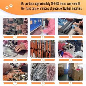 Kalung Hewan Peliharaan Kulit Asli Modern, Awet, Lembut, Dapat Disesuaikan, Kompatibel dengan Apple Locator, Logo Dapat Dikustomisasi, Grosir untuk Anjing & Kucing - Product Image 6