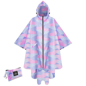 Chaqueta Impermeable y Cortavientos para Mujer, Marca <span class=keywords><strong>Delia</strong></span>, de Poliéster Resistente, para Motociclismo, Camping y Viajes - Product Image 4