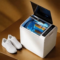 Máquina Automática para Lavar Zapatos con Logotipo Personalizado al por Mayor, Limpiador de Zapatos Eléctrico para el Hogar con Cepillo Suave, OEM ODM