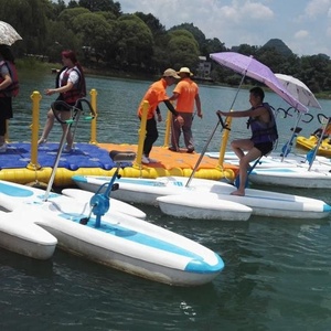 Fijne Prijs Waterfietsen Zee Fiets Pedaal Boot Kleur Water Fiets Te Koop Waterboot - Product Image 1