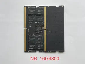 Memori Laptop cepat, memori Laptop 262 pin CL48 DDR5 16GB 4800MHZ RAM Sodimm untuk Laptop