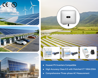 Medidor de Energía Digital Trifásico con Certificación CE, Montaje en Riel DIN, con Pantalla LCD, Medidor de Energía Eléctrica en Kilovatios-Hora