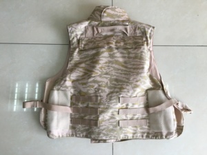 เสื้อแจ็คเก็ตพรางตัวลายทราย Camo Sand Camouflage IIIA แบบนุ่ม สำหรับกิจกรรมกลางแจ้ง พร้อมแผ่นเกราะป้องกัน 3A <span class=keywords><strong>Tactical</strong></span> <span class=keywords><strong>Vest</strong></span> ป้องกันเต็มตัว - Product Image 5