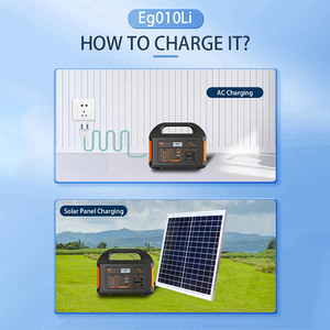 TL Eg010Li Pure Sine Wave Portable Power Station 500W <b>Solar</b> <b>Generator</b> Battery for Camping (<b>Solar</b> Optional) Eg010Li Eg010Li Pure - Product Image 1