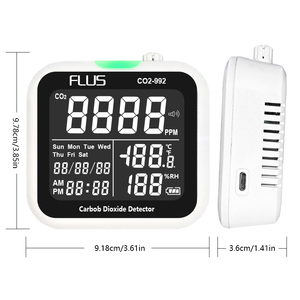 Mini détecteur <span class=keywords><strong>de</strong></span> <span class=keywords><strong>dioxyde</strong></span> <span class=keywords><strong>de</strong></span> <span class=keywords><strong>carbone</strong></span>, thermomètre <span class=keywords><strong>de</strong></span> gaz domestique, analyseur <span class=keywords><strong>de</strong></span> qualité <span class=keywords><strong>de</strong></span> l'air domestique, testeur, dispositif <span class=keywords><strong>de</strong></span> <span class=keywords><strong>mesure</strong></span> <span class=keywords><strong>de</strong></span> la température - Product Image 1