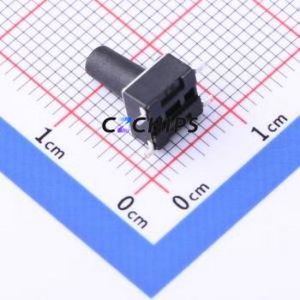TSD003B10026A Tactile <b>Switch</b> SMD-4P,6x6mm <b>Switch</b> Round Button 2.6N Vertical Mount 6mm - Product Image 2