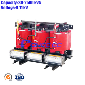 350KVA 630 KVA Transformateur sec 100% Topologie de retour en cuivre 50Hz Fréquence 208V Étape électrique sèche 15KV 6KV 35KV - Product Image 2