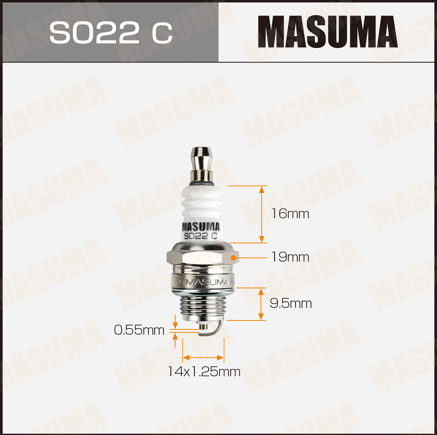 ゆくま MASUMA Spark Plugs - Reliable Performance for Japanese Cars
