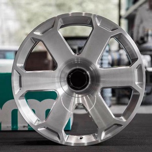 Jantes en alliage forgées <span class=keywords><strong>Kw</strong></span> 5x112 18 19 20 21 pouces, finition argent brossé, pour AVS <span class=keywords><strong>Audi</strong></span> RS6 RS7 <span class=keywords><strong>Q8</strong></span> B9 A4 A6 S6 C8 - Product Image 5