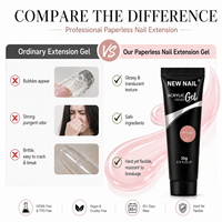 Gel UV para Uñas al por Mayor de Marca Privada, Colores Personalizados, Colores Jelly, Gel Acrílico Removible