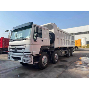 Camion benne lourd diesel neuf Howo 380 12 roues 20 tonnes 8x4 avec caméra arrière et conduite à gauche, norme Euro 3 - Product Image 4